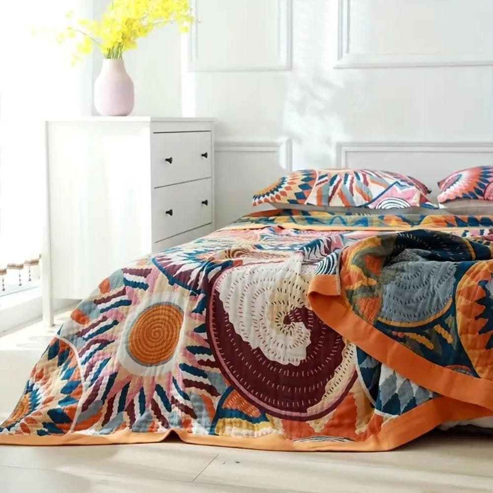 Throw Blanket Cotton Fluffy All Season