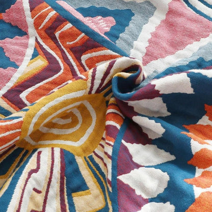 Throw Blanket Cotton Fluffy All Season