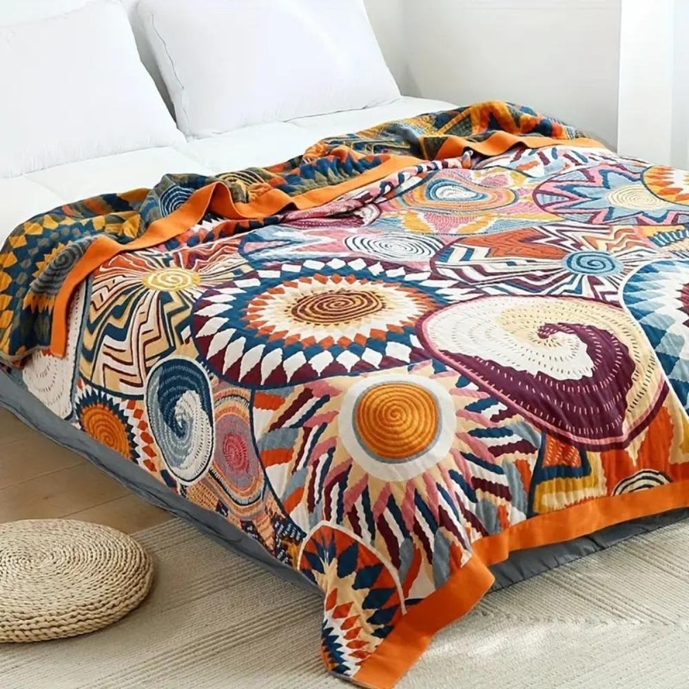 Throw Blanket Cotton Fluffy All Season