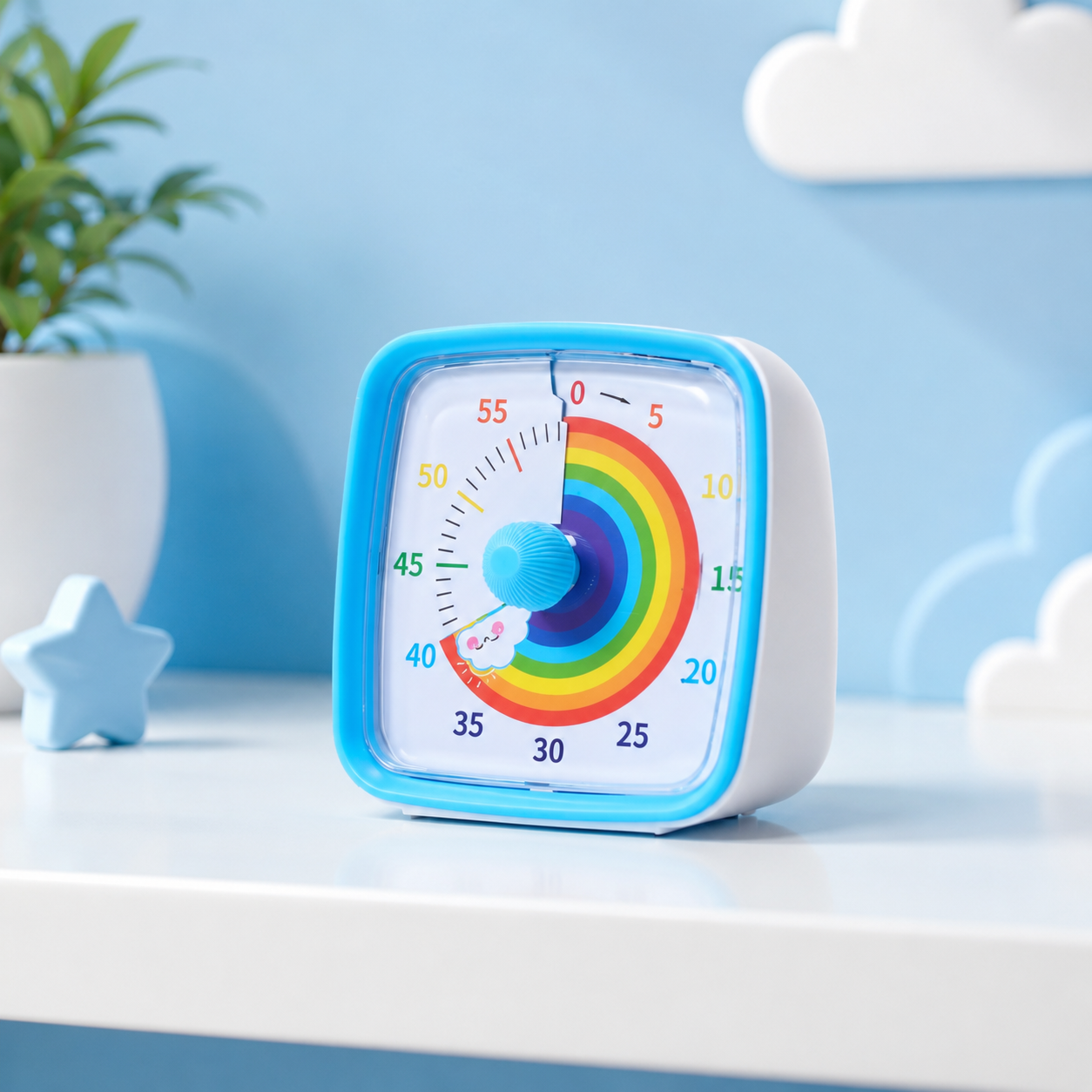 Toddler Timer Colorful Design Learning Time