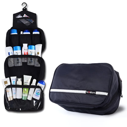 Toiletry Bag Travel Cosmetic Bag Hanging Zip