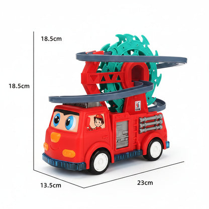 Toy Car Fire Truck Toy Interactive
