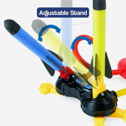 Toy Rocket Launcher Outdoor Fun Dual Action