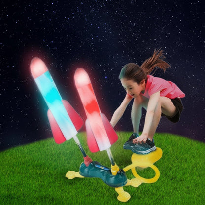 Toy Rocket Launcher Outdoor Fun Dual Action