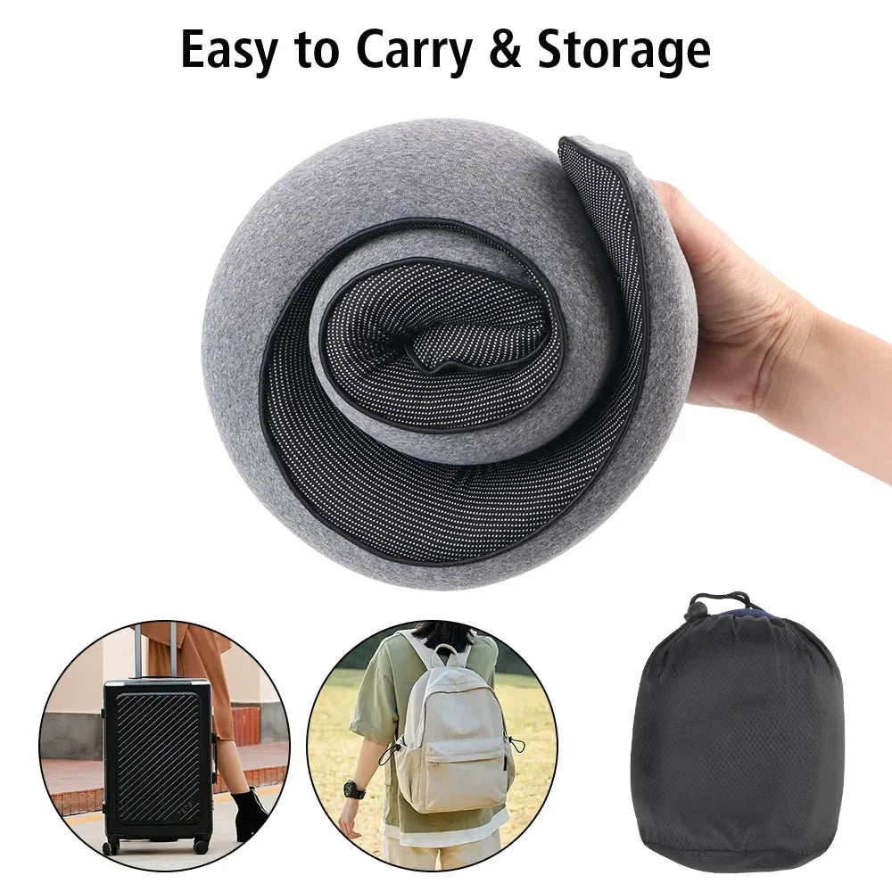 Travel Neck Pillow Memory Foam U Shaped