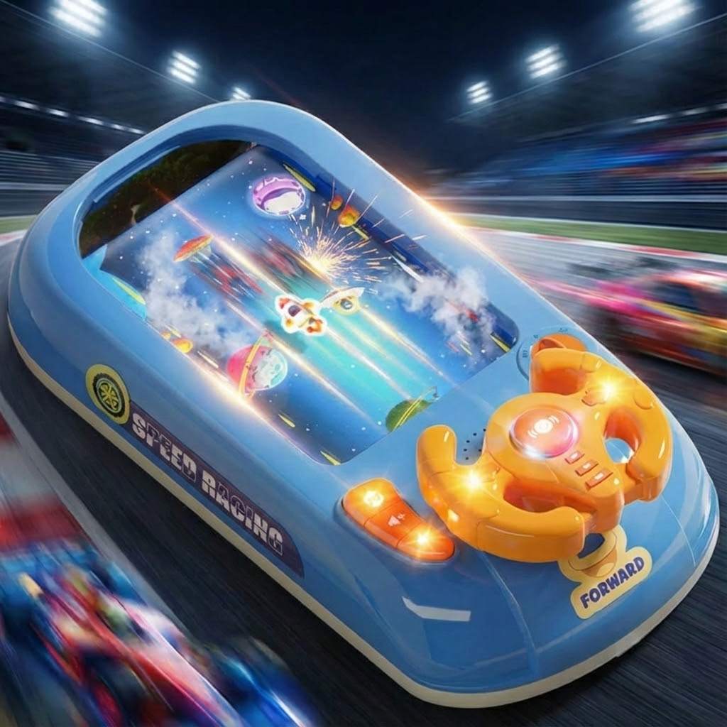 Racing Game Console Interactive Steering