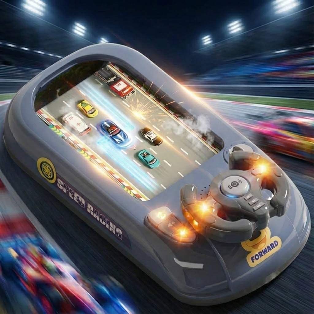 Racing Game Console Interactive Steering