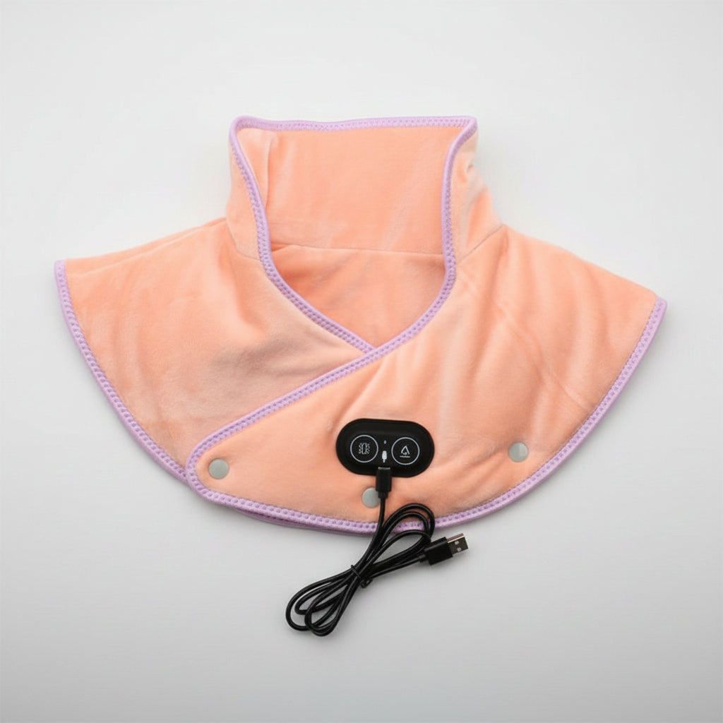 Vibration Massage Heating Pad USB Powered