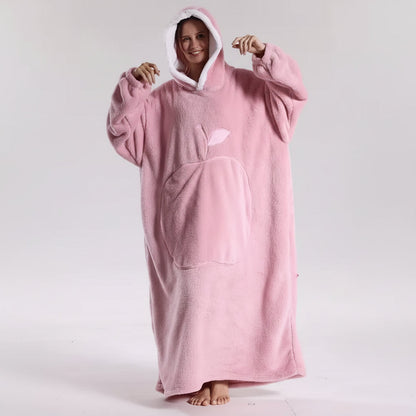 Oversized Hoodie Blanket Adults Soft