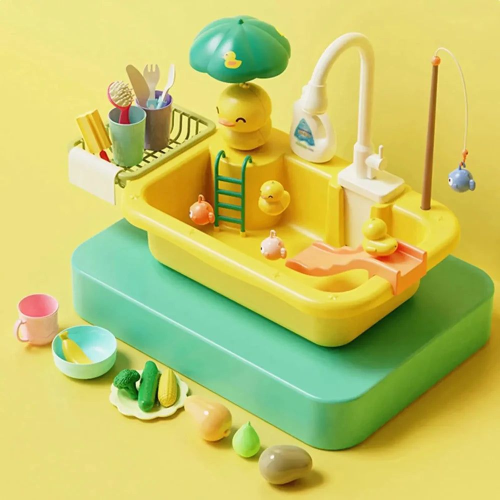 Water Table Pump Fun Playset Outdoor