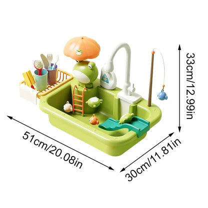 Water Table Pump Fun Playset Outdoor