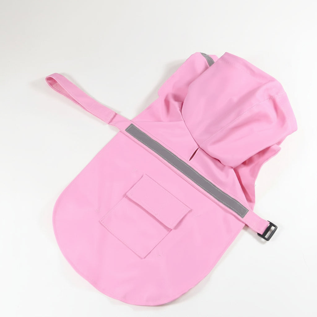 Waterproof Dog Raincoat Adjustable Hooded