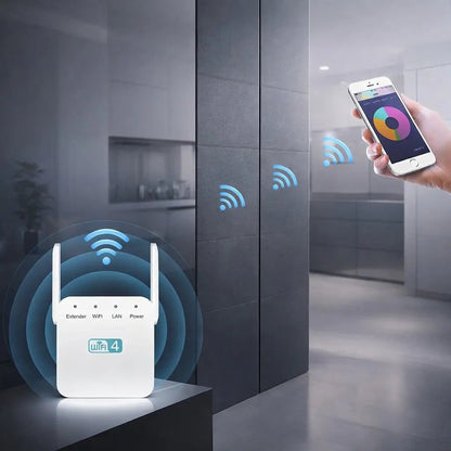 WiFi Range Extender Booster Dual Band Mesh
