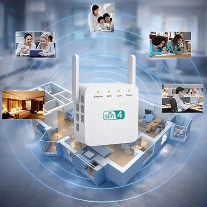 WiFi Range Extender Booster Dual Band Mesh