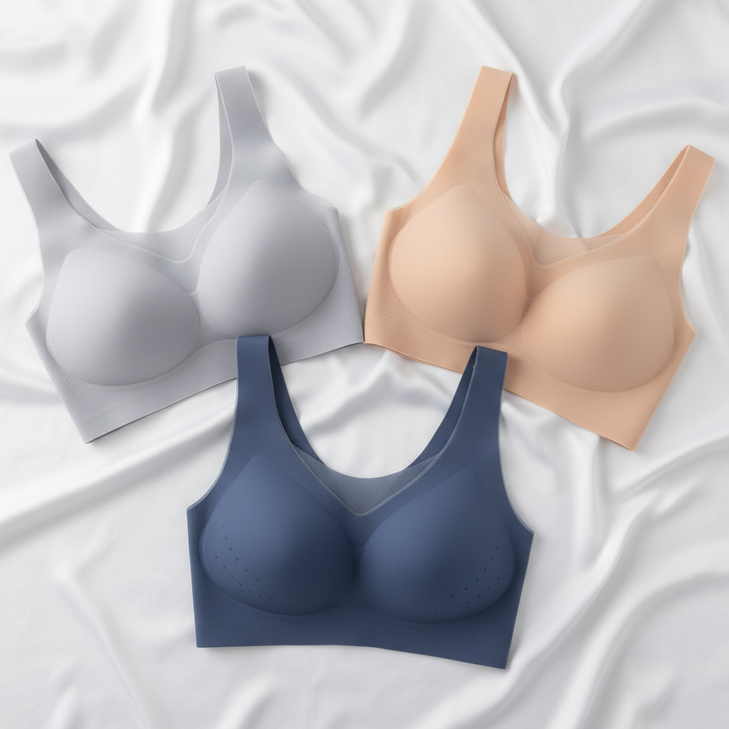 Wireless Comfortable Seamless Bra Supportive