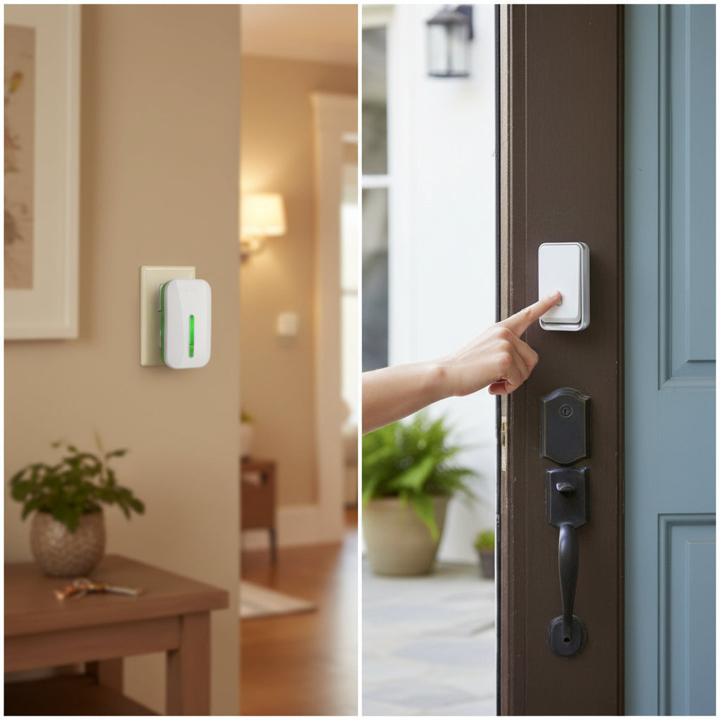 Wireless Doorbell Home Security Easy