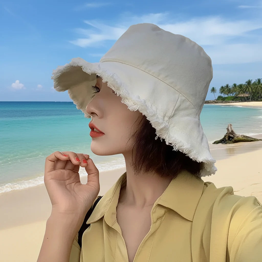 Women's Bucket Hat Fisherman Cap Sun Hat