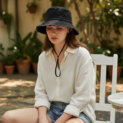 Women's Bucket Hat Fisherman Cap Sun Hat