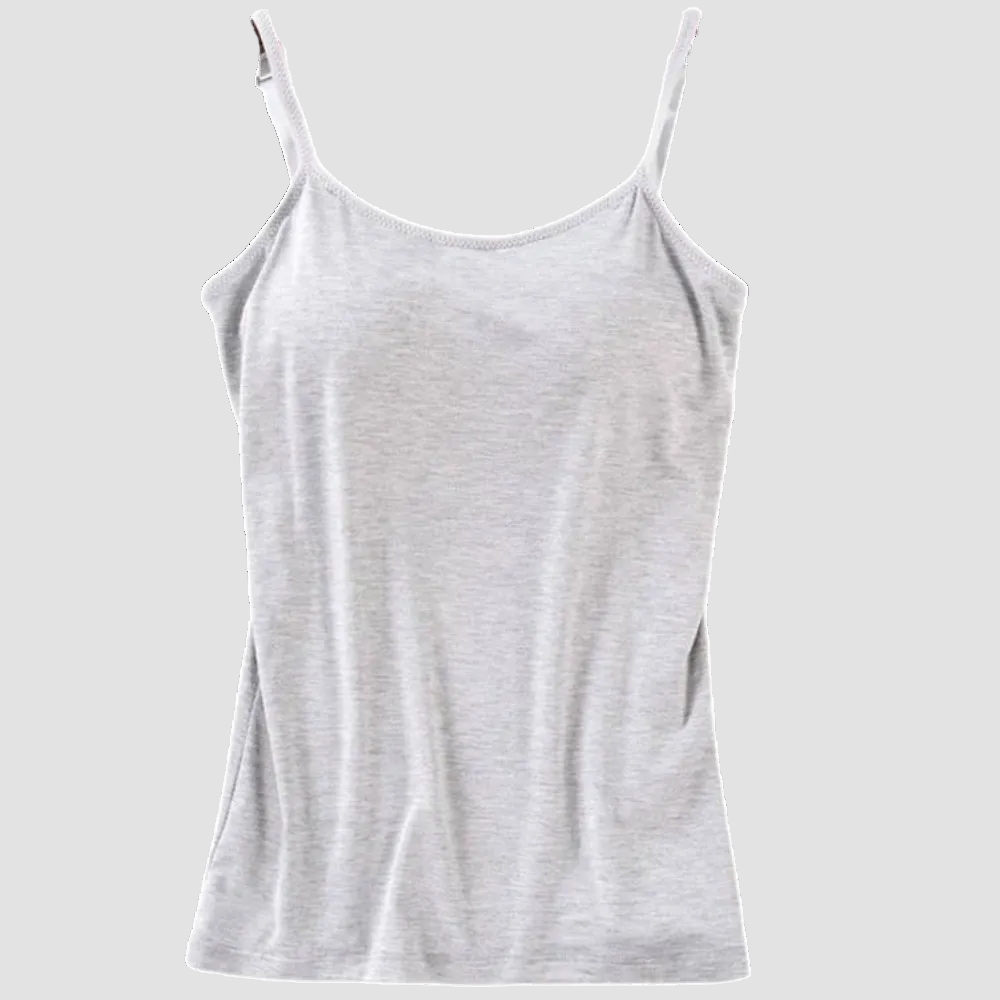 Women's Built In Bra Camisole Undergarment