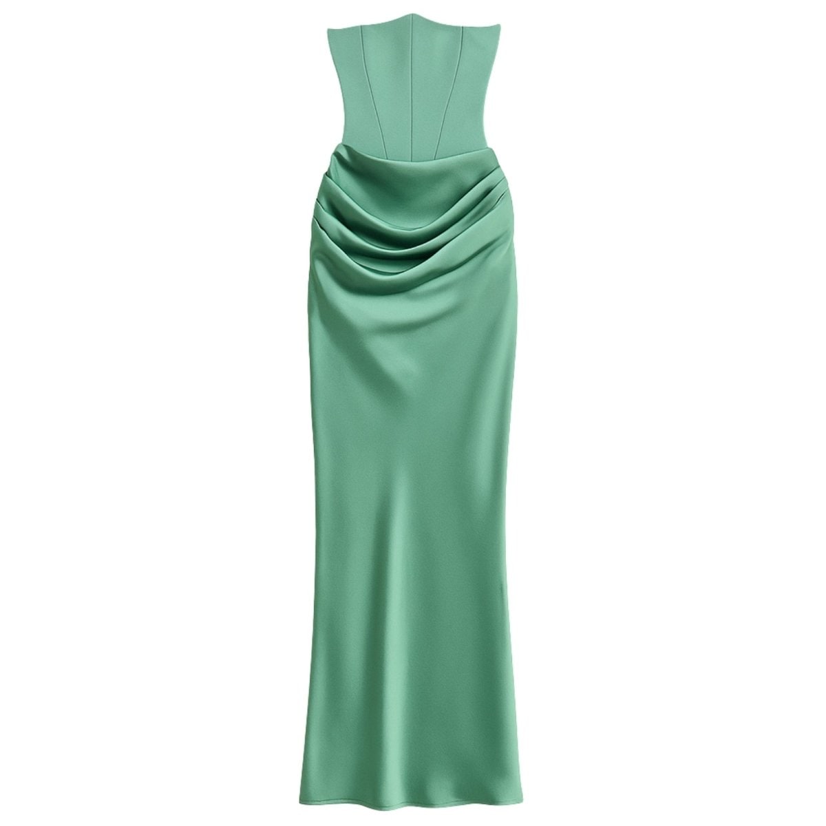 Women's Formal Corset Dress Sleek Evening
