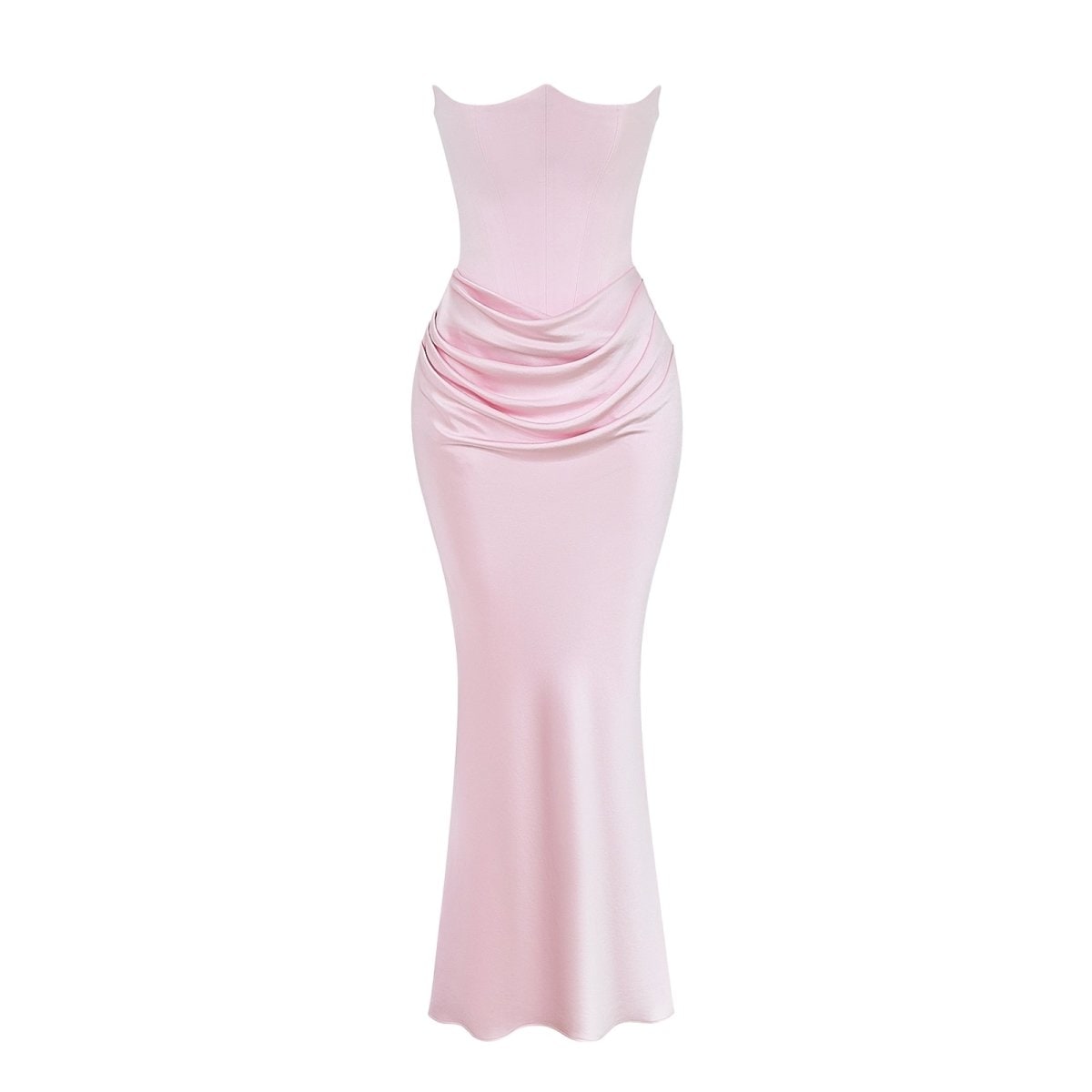 Women's Formal Corset Dress Sleek Evening
