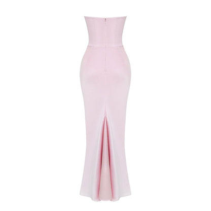 Women's Formal Corset Dress Sleek Evening