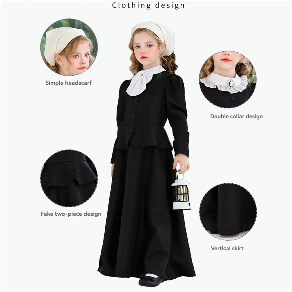 Women's Halloween Costumes Long Sleeve Dress