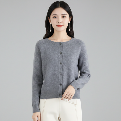 Womens Knitted Sweater Cardigan Warm