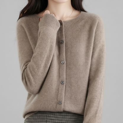 Womens Knitted Sweater Cardigan Warm