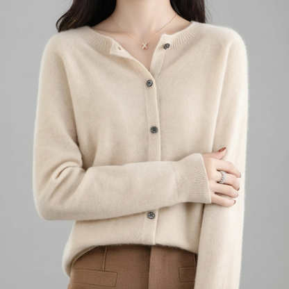 Womens Knitted Sweater Cardigan Warm