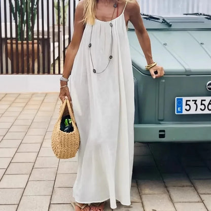 Women's Dress Casual Sleeveless Maxi