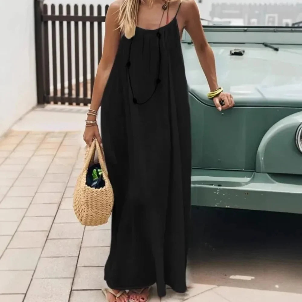 Women's Dress Casual Sleeveless Maxi