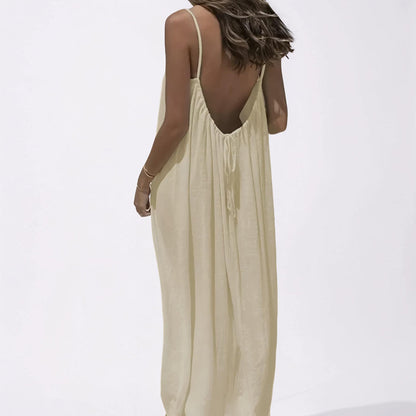 Women's Dress Casual Sleeveless Maxi