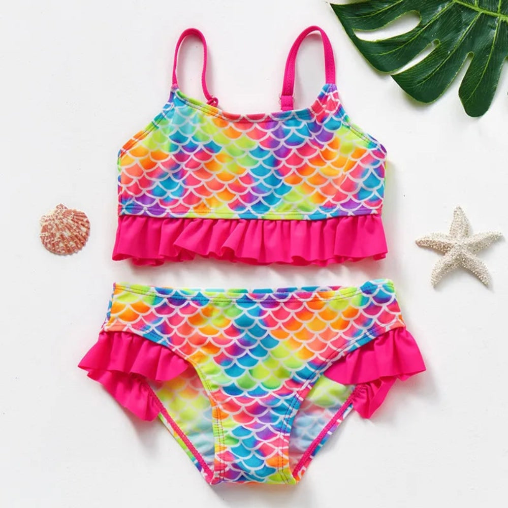 Women's Swimsuit Bikini Set Kids Swimwear