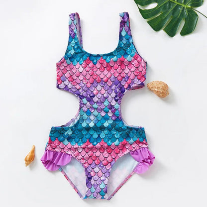 Women's Swimsuit Bikini Set Kids Swimwear