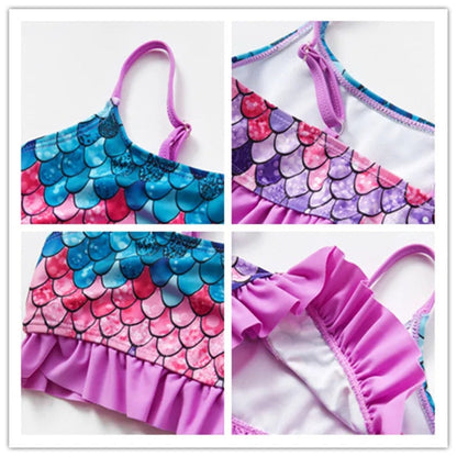 Women's Swimsuit Bikini Set Kids Swimwear