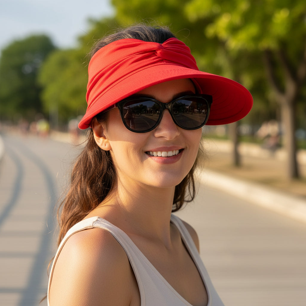 Women's Wide Brim Sun Beach Hat Packable