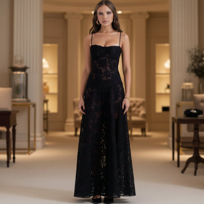 Womens Dress Long Flowy Midi Dress Evening