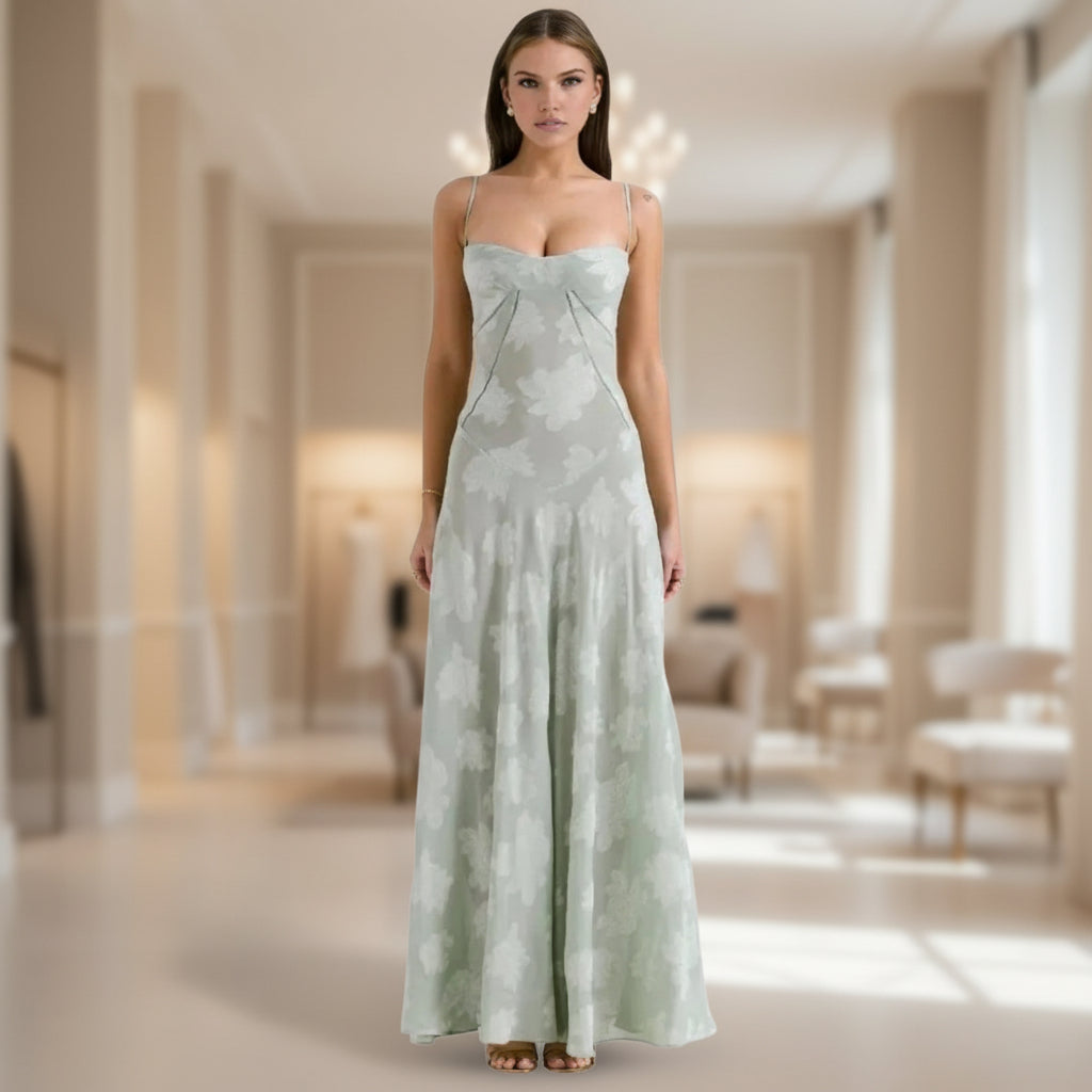 Womens Dress Long Flowy Midi Dress Evening