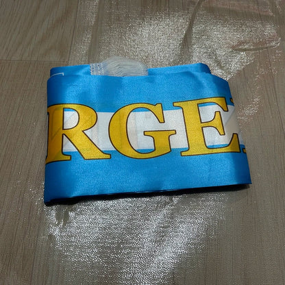 World Cup Argentina Flag Soccer Scarf Double