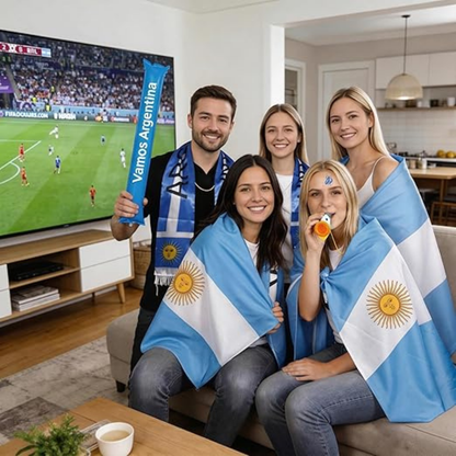 World Cup Argentina Flag Soccer Scarf