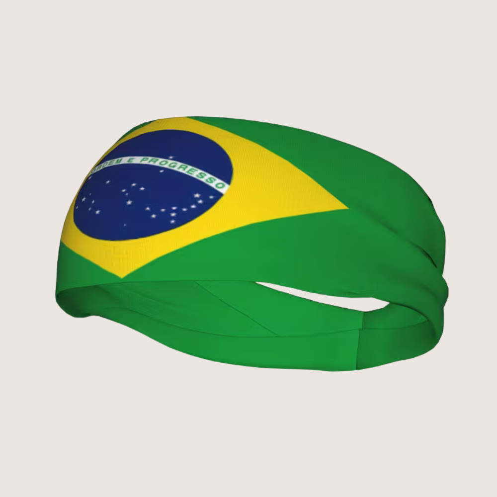 World Cup Brazil Flag Sports Headband Soccer