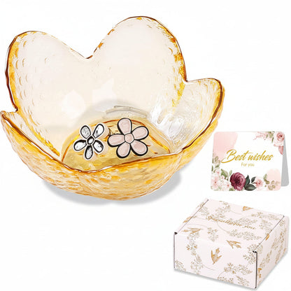 Mothers Day Flower Jewelry Dish Ceramic Ring
